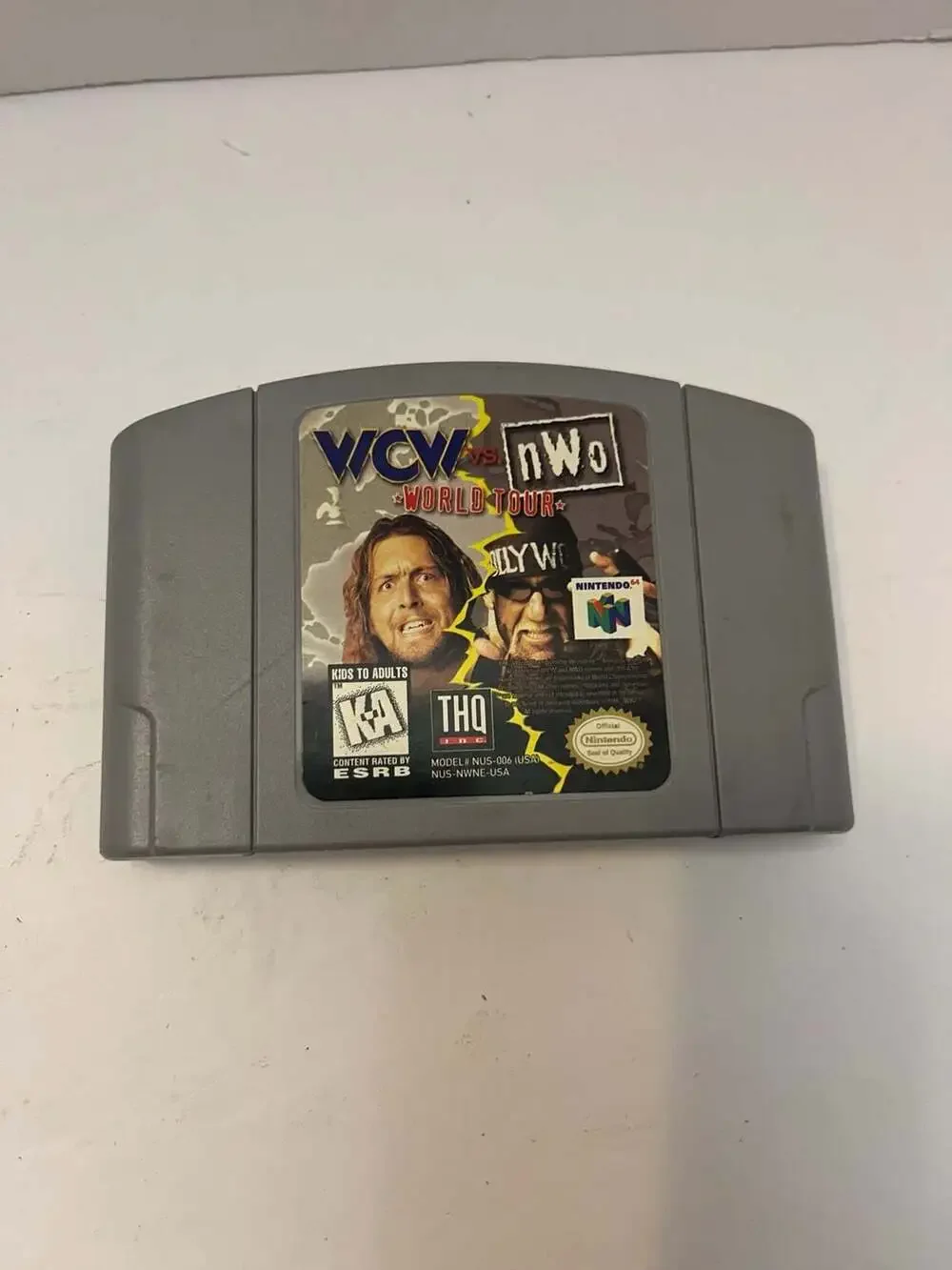 WCW Vs. NWO World Tour Nintendo 64 N64 Game Cartridge